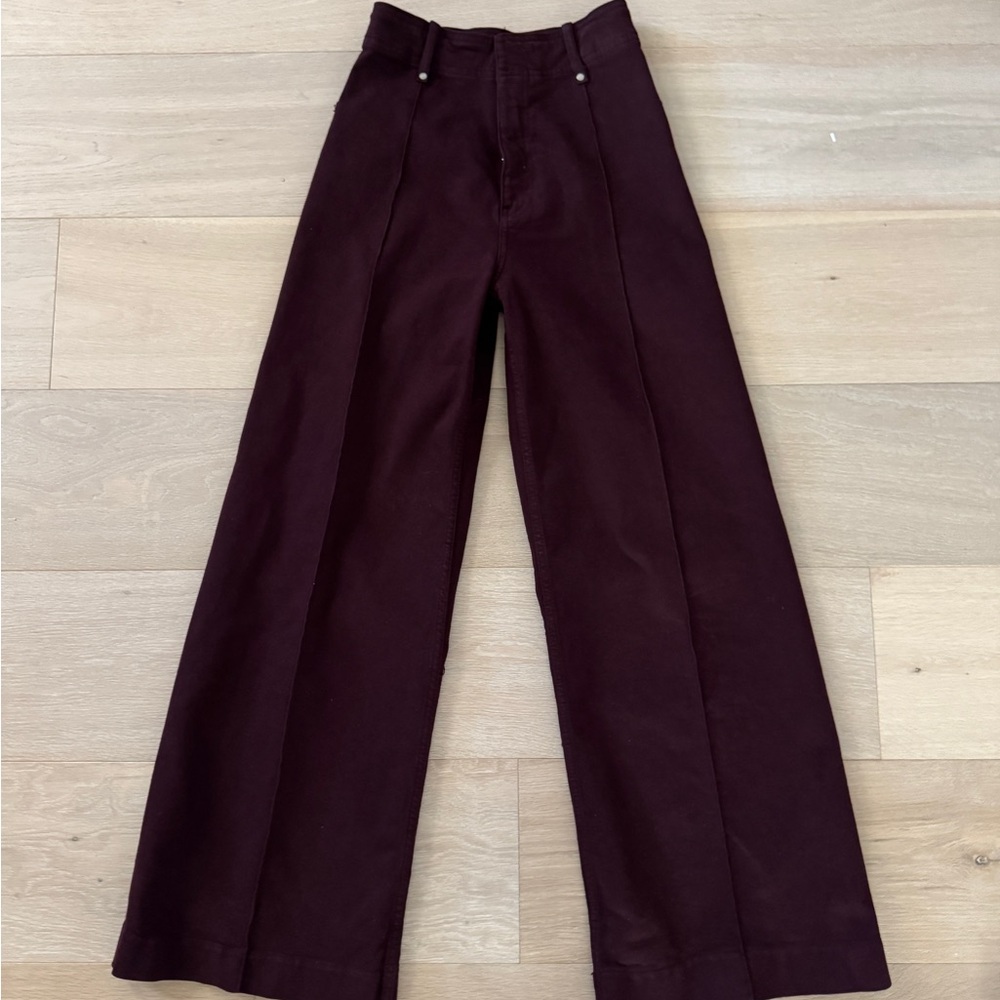 Zara Collection High Waist Wide Leg Jeans - Picture 2 of 4